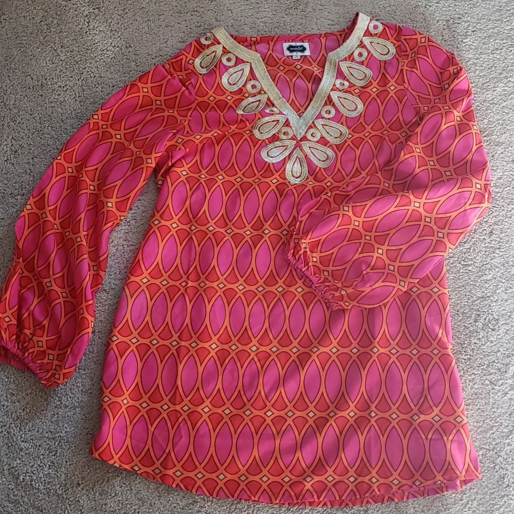 Adorable Mud Pie boho med. Tunic/dress